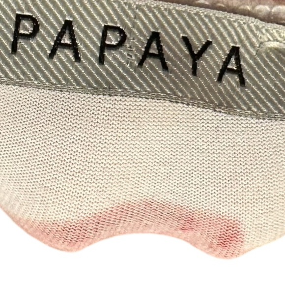 PAPAYA Floral Front Tie Peplum Spaghetti Strap Top Small - Picture 12 of 12